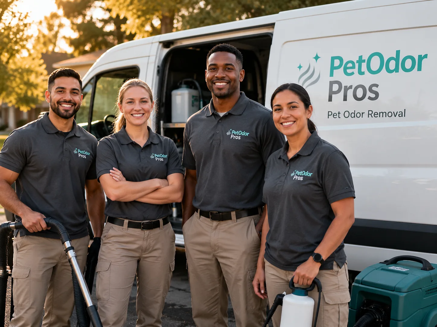 Pet Odor Removal team serving Clinton, NC